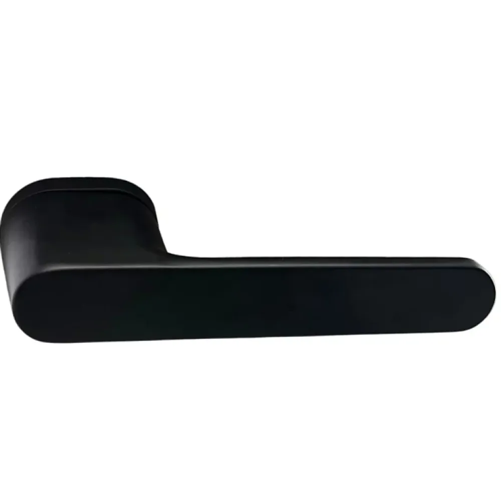 Secury-T Poignée De Porte<Poignées de porte sur rosace oblongue noir mat - Modèle Marina