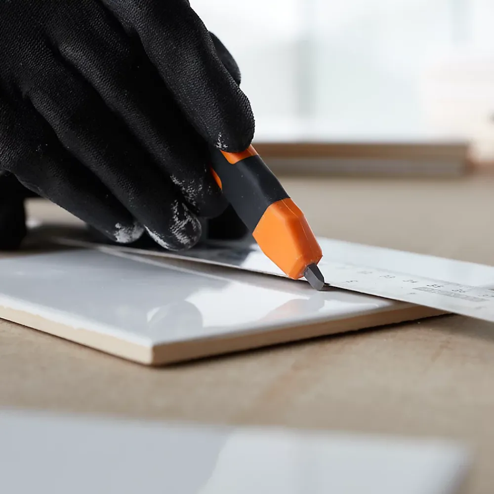 Magnusson Pointe à tracer 14,5cm orange et noir- Outils Du Carreleur