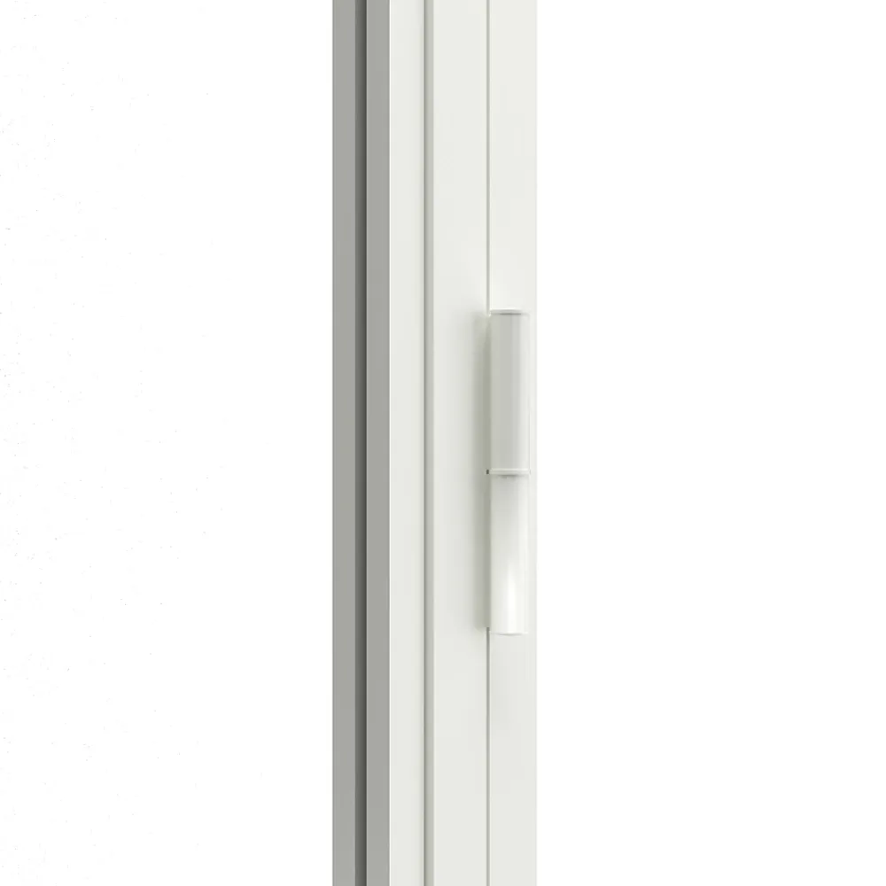 Schulte Bloc Porte<Porte complète intérieure en verre avec cadre 83x211cm - transparent - blanc mat - droite