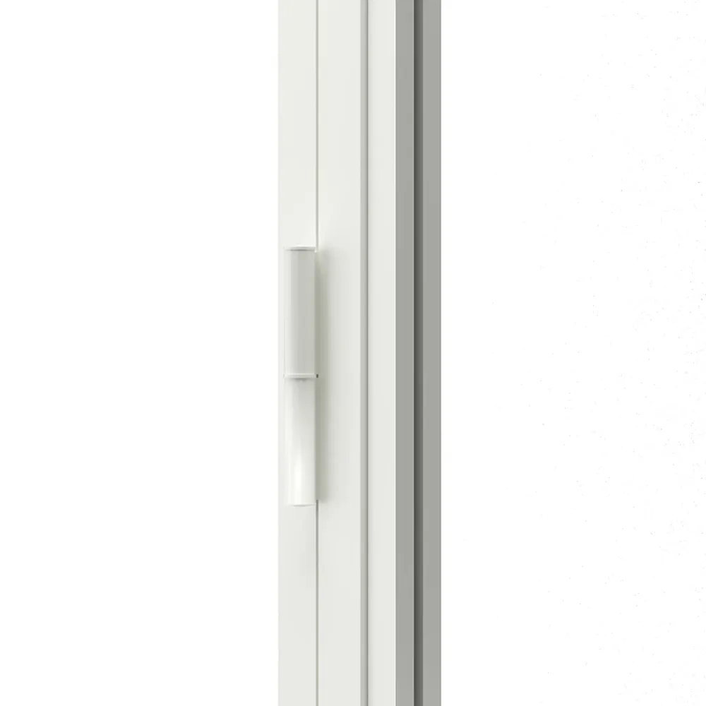 Schulte Bloc Porte<Porte complète intérieure en verre avec cadre 83x211cm - transparent - blanc mat - gauche