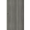 Porte coulissante Alpille effet bois gris H.204 x l.83 cm- Porte Coulissante