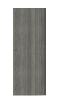 Porte coulissante Alpille effet bois gris H.204 x l.83 cm- Porte Coulissante