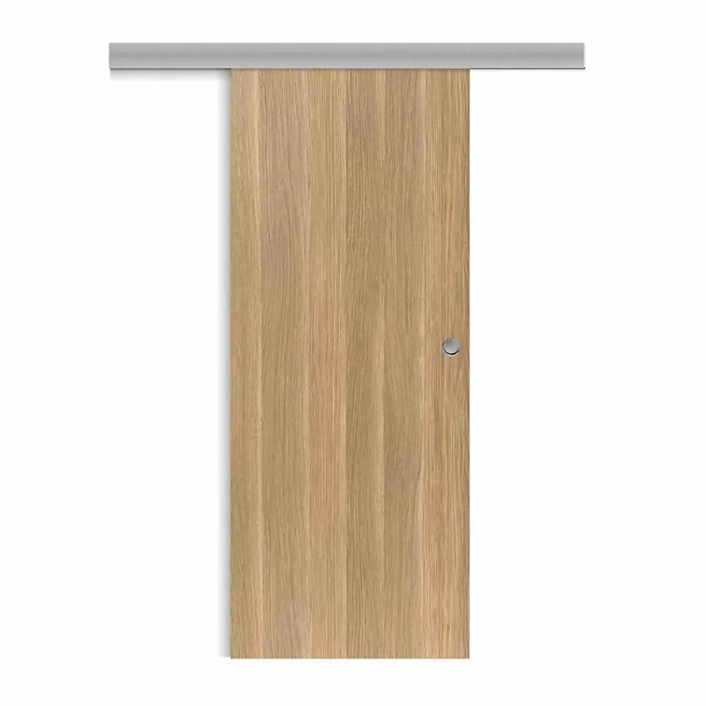 Reivilo Porte Coulissante<Porte coulissante applique Matild 63 cm avec cuvette ronde chromée