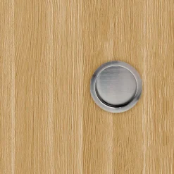 Reivilo Porte Coulissante<Porte coulissante applique Matild 63 cm avec cuvette ronde chromée