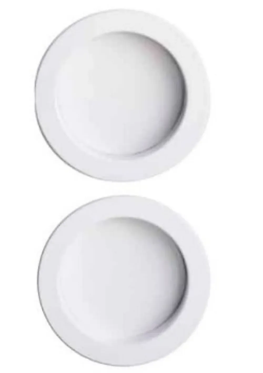 Gd Menuiseries Porte Coulissante Atelier Blanc Vitre Depoli H204 X L93, Rail Alu, Coquilles Blanc- Porte Coulissante