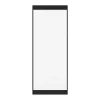 Vente-unique Porte coulissante avec rail invisible - aluminium et verre trempé dépoli - 93 x 210 cm - TORIPA- Porte Coulissante