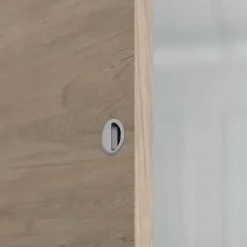 Coulicool Porte Coulissante avec Rail - Denver 83 cm - Sans butée- Porte Coulissante