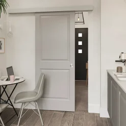 Porte Coulissante<Porte coulissante Camargue blanc H.204 x l.83 cm