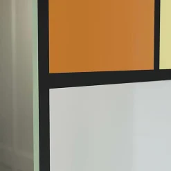 Aurys Porte coulissante en verre seule (rail non inclus) - MONDO OPAQUE - H. 204 x L. 83 - Fabrication Française NORMANDIE- Porte Coulissante