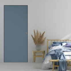 Bloc Porte<Porte coulissante Exmoor blanc H.204 x l.73 cm