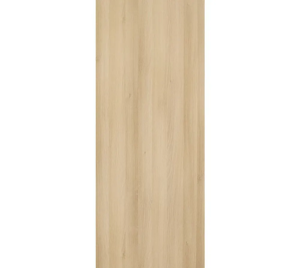Gd Menuiseries Porte Coulissante Honey Oak H204 X L83,rail Alu, Coquilles- Porte Coulissante