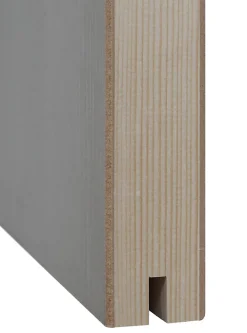 Porte coulissante postformée 2 panneaux CDG H.204 x l.83 cm- Porte Coulissante