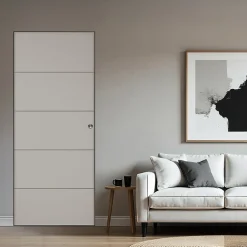 Porte Coulissante<Porte coulissante Slot blanc H.204 x l.73 cm