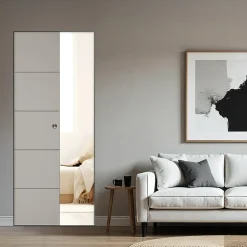 Porte Coulissante<Porte coulissante Slot blanc H.204 x l.73 cm