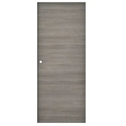 Porte coulissante Summa gris clair H.204 x l.73 cm- Porte Coulissante