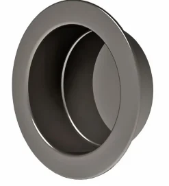 Gd Menuiseries Porte Coulissante<Porte Coulissante Tana Blanc Vitrée H204 X L93, Rail Roulettes, Coquilles
