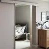 Porte Coulissante<Porte coulissante vitrée Reflecto miroir H.204 x l.83 cm