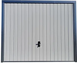 Spadone Porte de garage basculante blanche l.250 x H.200 cm x Ep.20 mm- Porte De Garage Basculante
