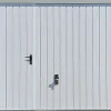 Spadone Porte De Garage Basculante<Porte de garage basculante blanc avec portillon gauche l.240 x H.200 cm x Ep.20 mm
