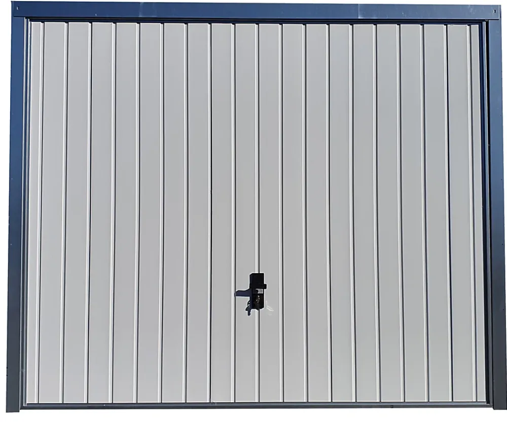 Spadone Porte de garage basculante blanche l.240 x H.200 cm x Ep.20 mm- Porte De Garage Basculante