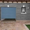 GoodHome Porte De Garage Enroulable<Porte de garage enroulable alu grise 240 x h.200 cm