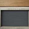 Protecta Porte de garage motorisée enroulable aluminium Ambre gris H.223 x L.253,2 cm- Porte De Garage Enroulable