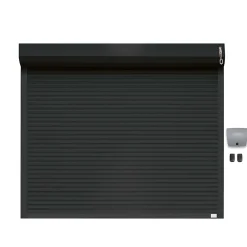 Protecta Porte De Garage Enroulable<Porte de garage motorisée enroulable aluminium Ambre gris H.200 x L.300 cm
