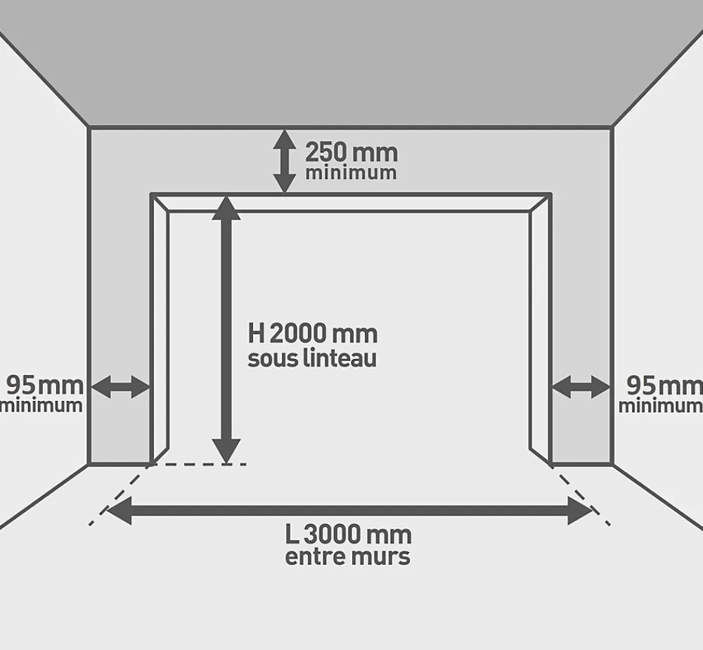 Protecta Porte De Garage Enroulable<Porte de garage motorisée enroulable aluminium Ambre gris H.200 x L.300 cm