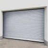 Protecta Porte de garage motorisée enroulable aluminium Ambre Blanc H.200 x L.300 cm- Porte De Garage Enroulable