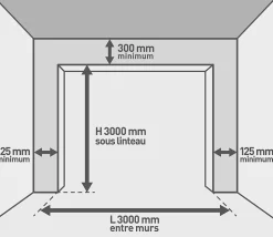 Protecta Porte De Garage Enroulable<Porte de garage motorisée enroulable aluminium Ambre blanc H.300 x L.300 cm