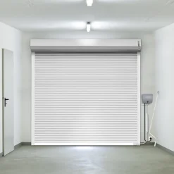 Protecta Porte De Garage Enroulable<Porte de garage motorisée enroulable aluminium Ambre blanc H.300 x L.300 cm