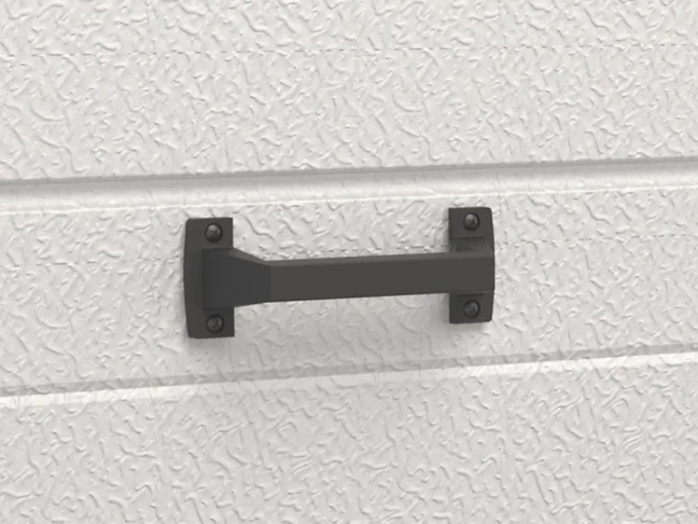 Vente-unique Porte De Garage Sectionnelle<Porte de garage sectionnelle à cassette blanc avec fenêtres motorisée L254 x H218 cm - CAOPAS