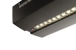Hormann Porte De Garage Sectionnelle<Porte de garage sectionnelle acier SandGrain blanc trafic RAL 9016 - l.300 x h.212,5 cm - motorisée