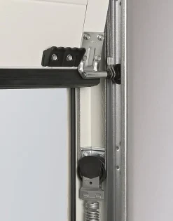Hormann Porte de garage sectionnelle acier EcoStar WoodGrain gris anthracite RAL 7016 - l.300 x h.200 cm - motorisée- Porte De Garage Sectionnelle