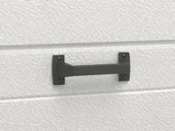 Somfy Porte De Garage Sectionnelle<Porte de garage sectionnelle effet rainuré gris avec moteur L254 x H218 cm - NORIA