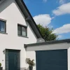 Hormann Porte De Garage Sectionnelle<Porte de garage sectionnelle acier WoodGrain gris anthracite RAL 7016 - l.250 x h.212,5 cm - motorisée