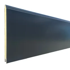 Spadone Porte de garage sectionnelle grise motorisée avec décors 4 arcs l.300 x H.200 cm x Ep.40 mm- Porte De Garage Sectionnelle