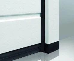 Hormann Porte De Garage Sectionnelle<Porte de garage sectionnelle acier SandGrain gris anthracite RAL 7016 - l.250 x h.200 cm - motorisée