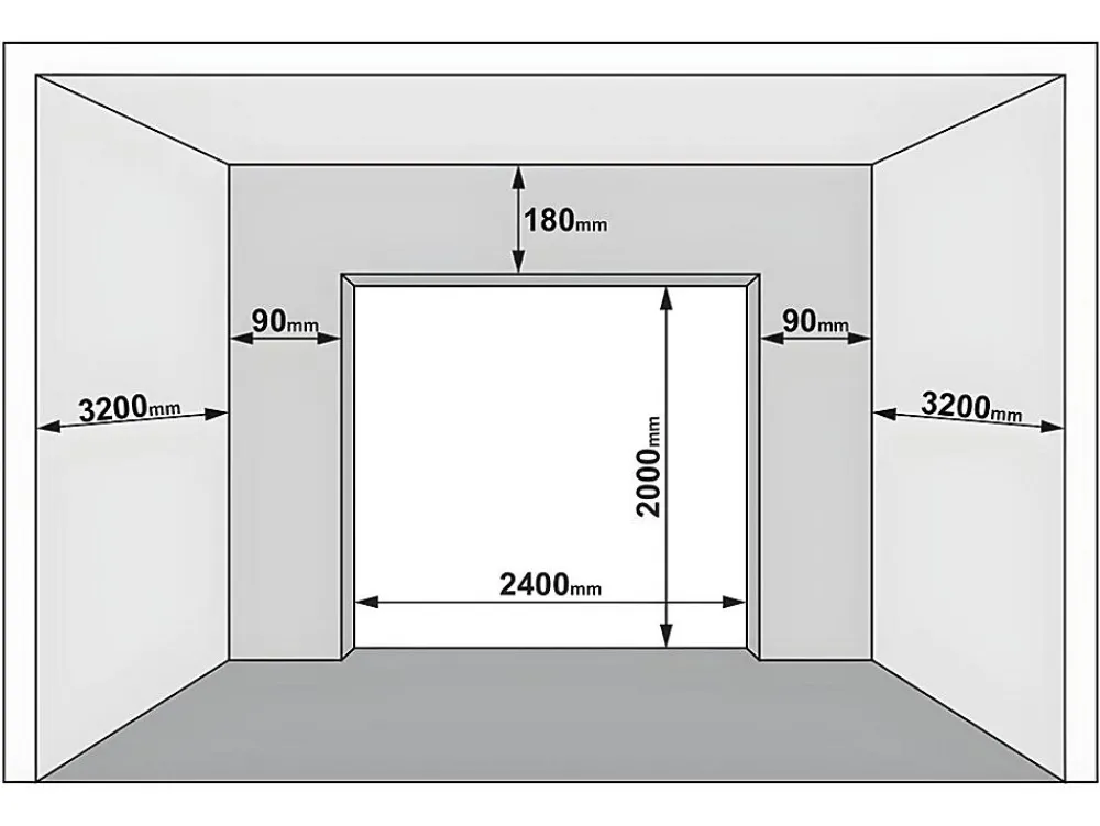 Somfy Porte De Garage Sectionnelle<Porte de garage sectionnelle à cassette blanc avec fenêtres avec moteur L254 x H218 cm - CAOPAS