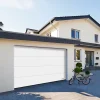 Hormann Porte de garage sectionnelle acier Planar blanc RAL 9016 Matt Deluxe - l.300 x h.212,5 cm - motorisée- Porte De Garage Sectionnelle