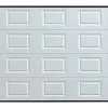 Somfy Porte De Garage Sectionnelle<Porte de garage sectionnelle à cassette blanc avec moteur L254 x H218 cm - CAOPAS