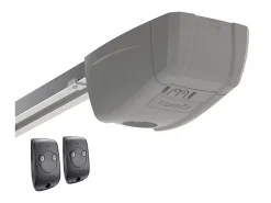 Somfy Porte De Garage Sectionnelle<Porte de garage sectionnelle à cassette anthracite avec moteur L254 x H218 cm - CAOPAS