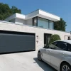 Hormann Porte De Garage Sectionnelle<Porte de garage sectionnelle acier Planar gris anthracite RAL 7016 Matt Deluxe - l.250 x h.200 cm - motorisée