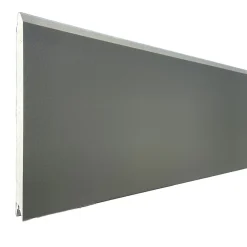 Spadone Porte De Garage Sectionnelle<Porte de garage sectionnelle Gris Quartz 7039 motorisée l.300 x H.200 cm x Ep.40 mm Polygrain