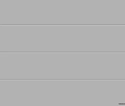 Hormann Porte de garage sectionnelle acier EcoStar blanc aluminium RAL 9006 Matt Deluxe - l.237,5 x h.212,5 cm - motorisée- Porte De Garage Sectionnelle