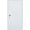 Hormann Porte de service acier galvanisé et pvc Securiserv blanc 90 x h.204,8 cm poussant droit- Porte De Service