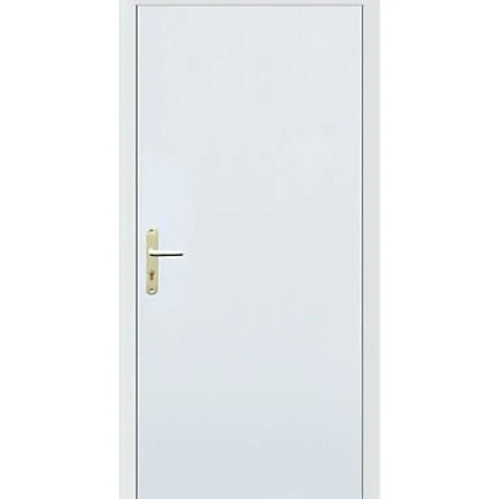 Hormann Porte de service acier galvanisé et pvc Securiserv blanc 90 x h.204,8 cm poussant droit- Porte De Service