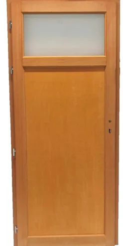 Gd Menuiseries Porte De Service<Porte De Service Bois Pagos, H,200xl,80 Côte Tableau P.droit