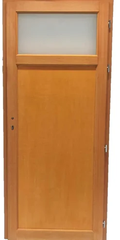 Gd Menuiseries Porte De Service Bois Pagos, H,200xl,80 Côte Tableau P. Gauche- Porte De Service