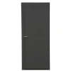 Fral Fermetures Porte de service PVC anthracite L 960mm x H 2000mm ouvant droit- Porte De Service